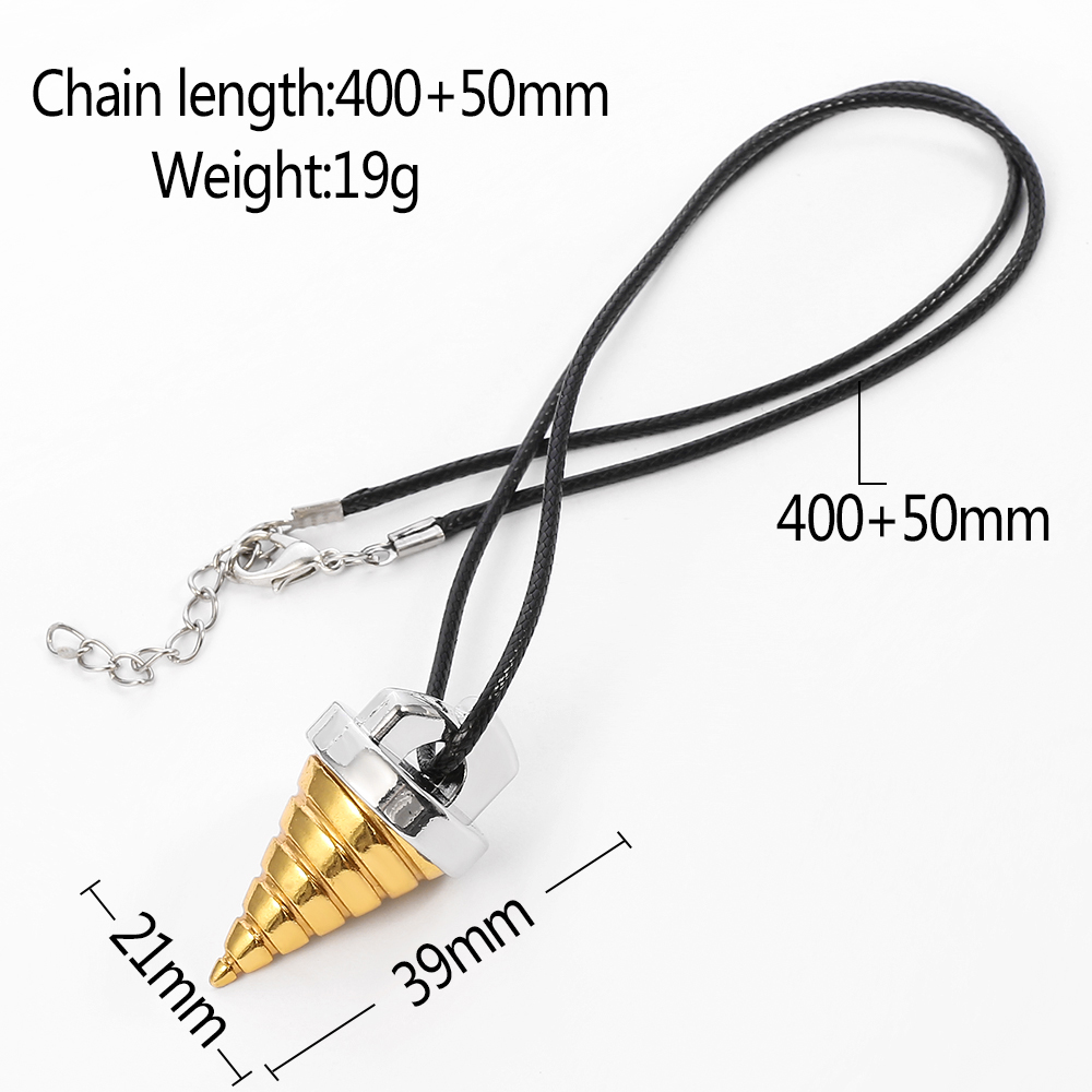 세련된 애니메이션 스타일의 원뿔형 나선형 펜던트, 만화 - Anime Pendant Necklace 리뷰 및 가격