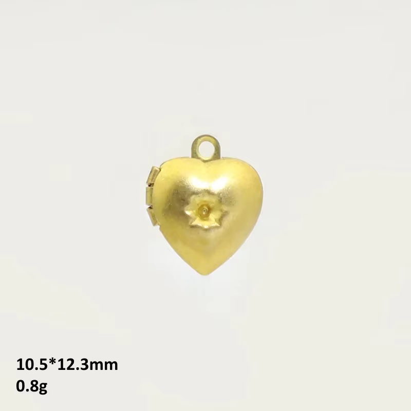 BoYuTe (50 개/몫) 금속 황동 하트 모양의 사 - Heart Locket Necklace Photo 리뷰 및 가격
