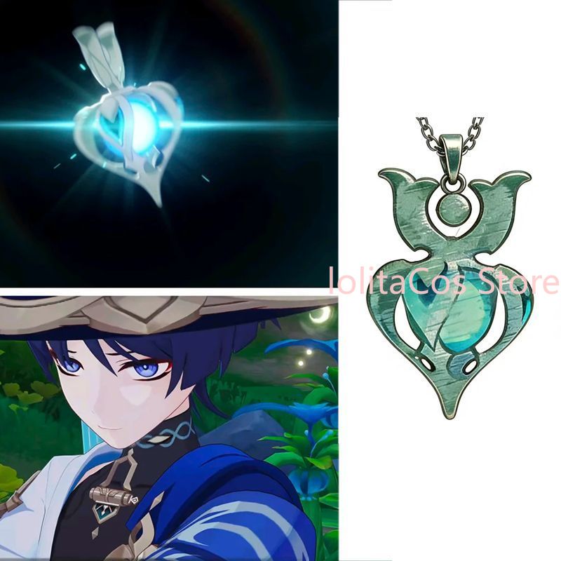Genshin Impact Wanderer 금속 목걸이 - Anime Pendant Necklace 리뷰 및 가격