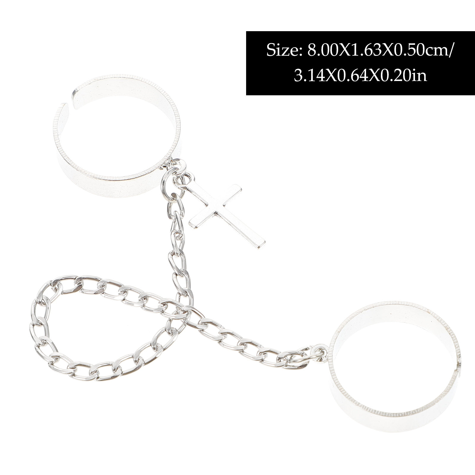 빈티지 고딕 스타일의 십자가 장식 너클 링 세트, 펑크 - Vintage Punk Knuckle Rings Set 리뷰 및 가격