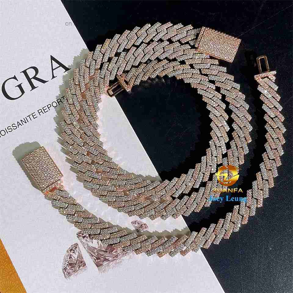 도매가 맞춤형 힙합 주얼리 S925 스털링 실버 로듐  - Cuban Link Chain 12Mm 리뷰 및 가격