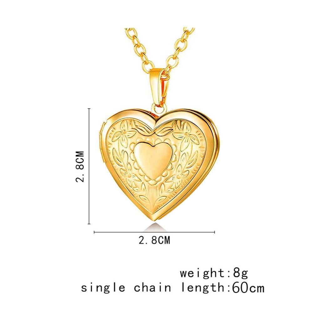 패션 사진 로켓 목걸이, 하트 모양 펜던트, 연인을 위 - Heart Locket Necklace Photo 리뷰 및 가격